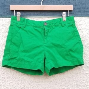 Gap green chino Sunkissed Shorts 3.5 inch inseam size 00